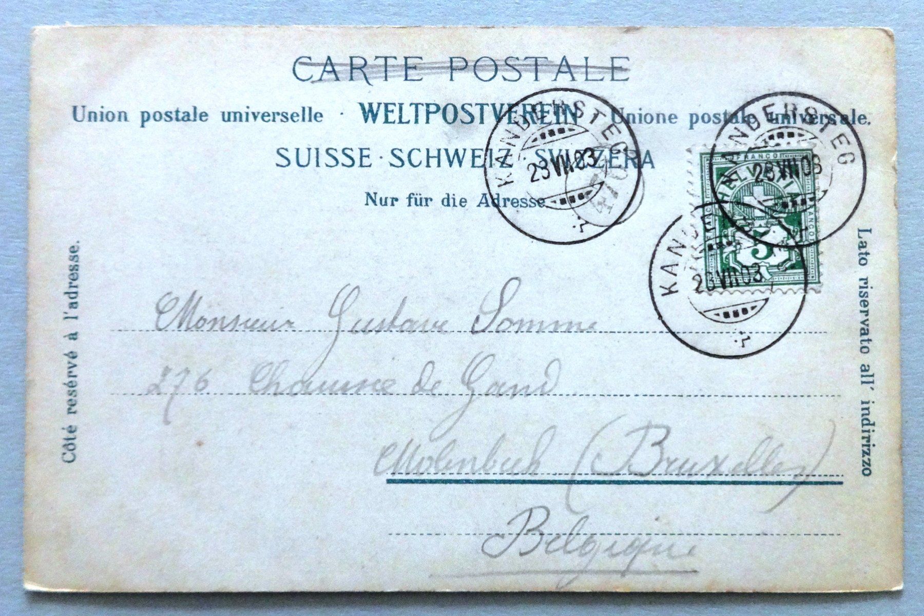Cartes postales: Gemmi, Der Daubensee – D'occasion à Fétigny par Billy2miny 1