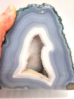 Blue Brazilian Agate - 1.6 Kg