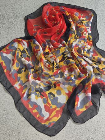 Seidenschal 60 x 170 cm