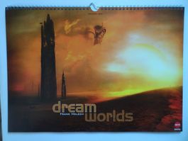 Wandkalender 2016 Dream Worlds Frank Melech Heye Digital