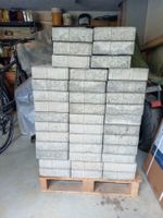 Betonpflastersteine quadratisch grau neu
