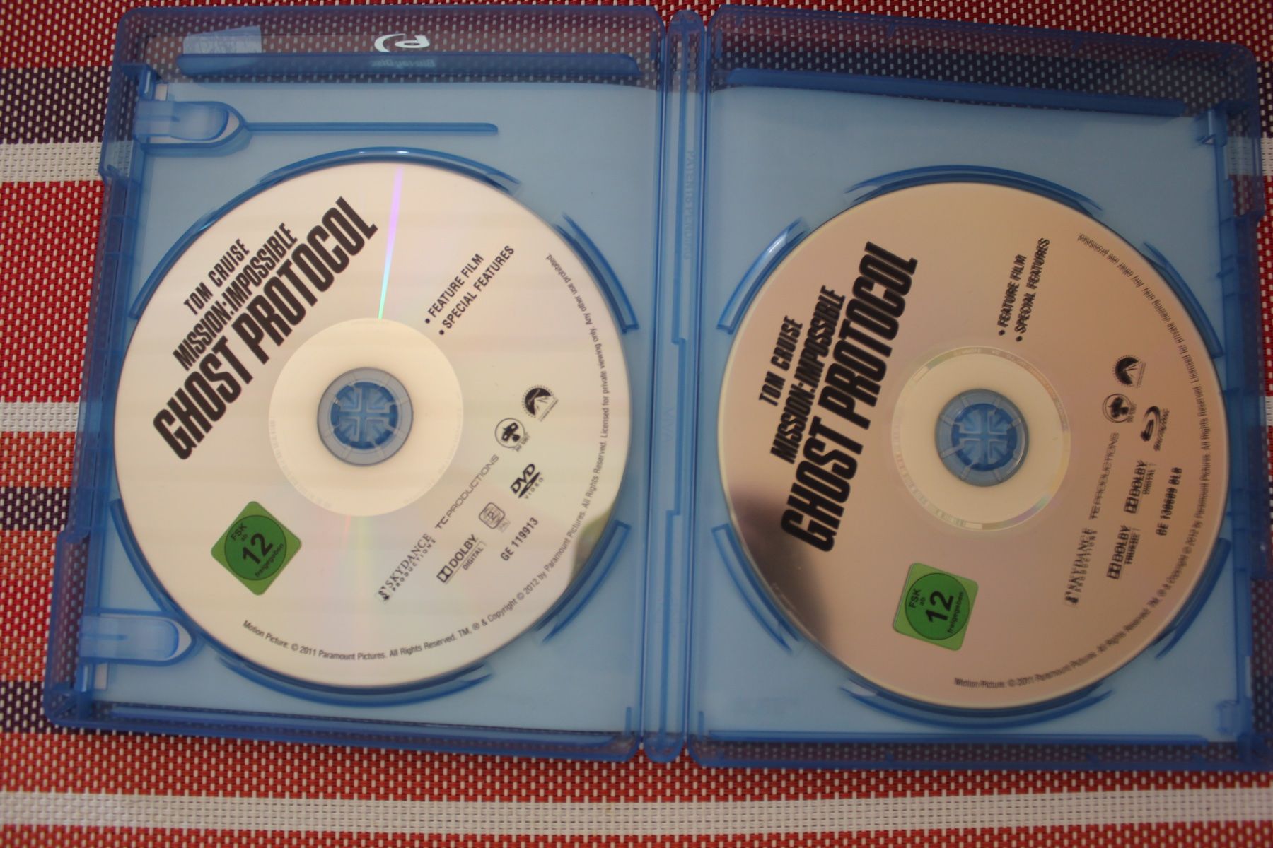 Tutti i DVDs: Mission: Impossible - Phantom Protokoll Blu-Ray 2 DSIC(2569) – Usato da Geroldswil venduto da Schlumpfine1973 1