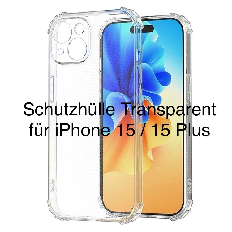 Cover & Protezioni schermo: iPhone 15 Plus Schutzhülle Hülle Cover Case  Fallschutz – Nuovo (secondo la descrizione) da Basel venduto da MY.AIRPODS.SHOP 2