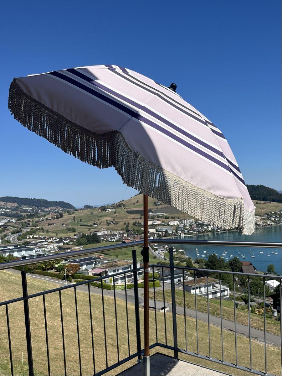 Sonnenschirme: RIVIERA MAISON Strandschirm 180cm – Gebraucht aus Immensee von Panchi4 3