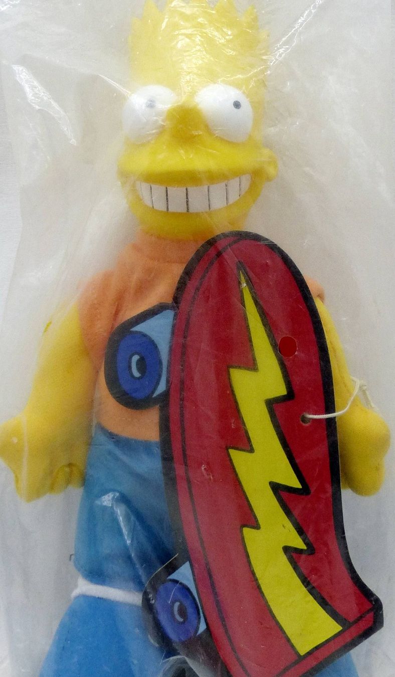 Figuren: BART SIMPSONS WINDSURF PLUSH 22 CM DOLL BURGER KING 1990 – Neu (gemäss Beschreibung) aus Lugano von YouWantUS 1