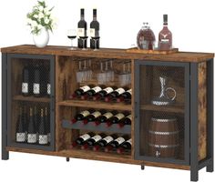 Weinschrank Barschrank Sideboard Industrial Design Getränke