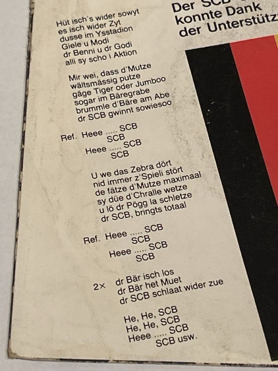 Vinyles: Polo Hofer. 1983. SCB Song – D'occasion à Faulensee par Mizuno06 2