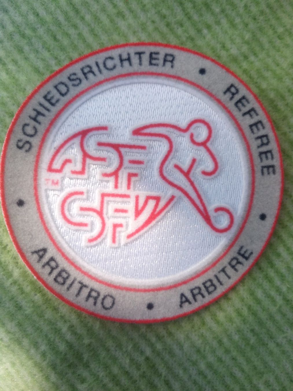 Patches: Insigne arbitre ASF - SFV – Gebraucht aus Sion von Stefan1938