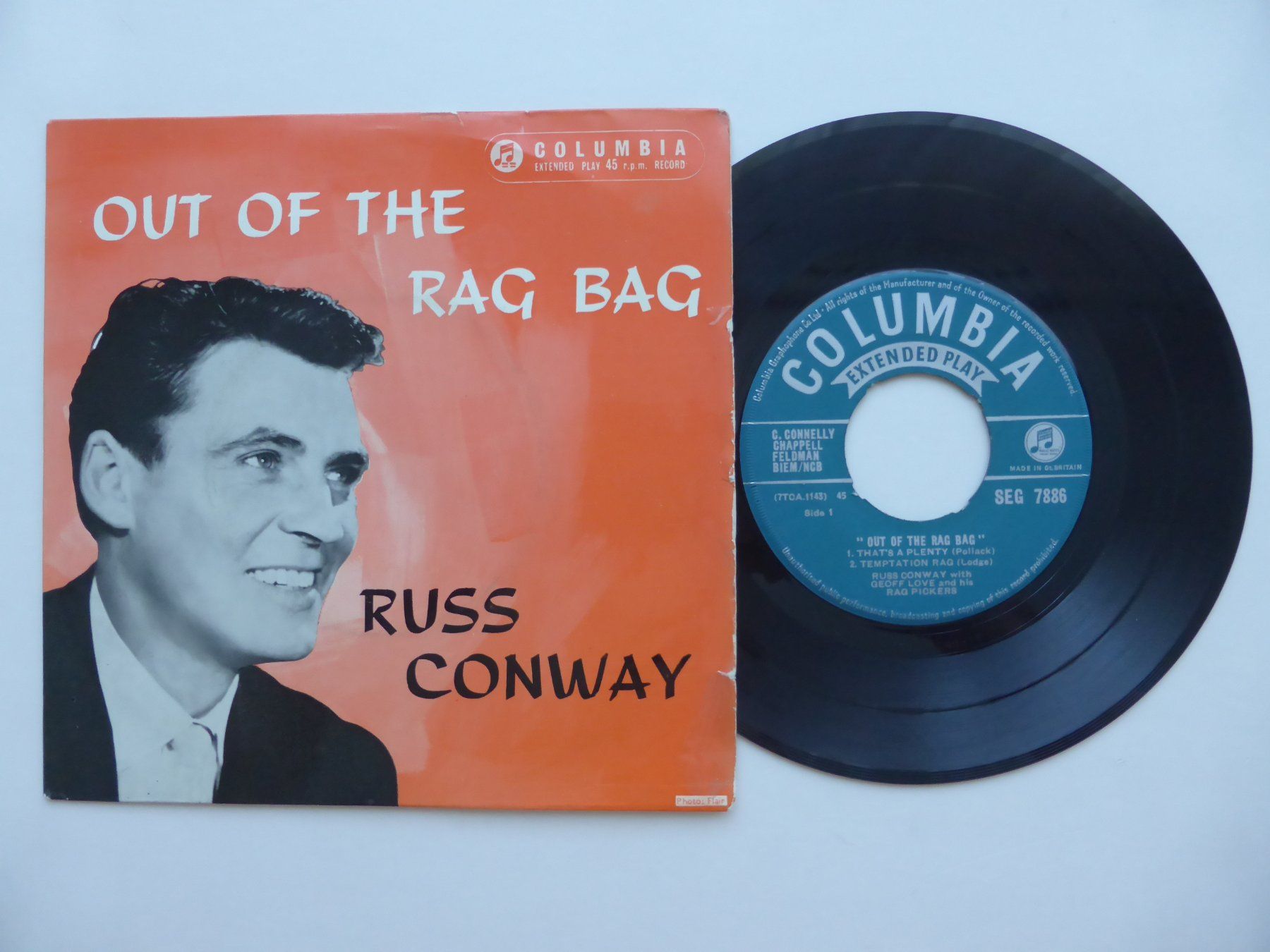 Dischi in vinile: VINYL SINGLE  EP  RUSS CONWAY – Usato da Küssnacht am Rigi venduto da Mondkinder