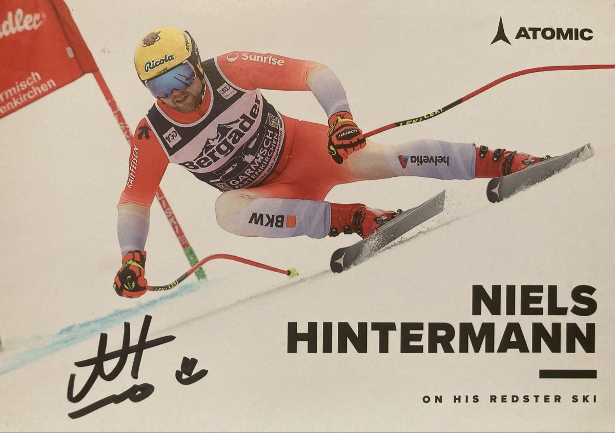 Autogramme: Niels Hintermann Autogrammkarte – Gebraucht aus Appenzell von Mph2001