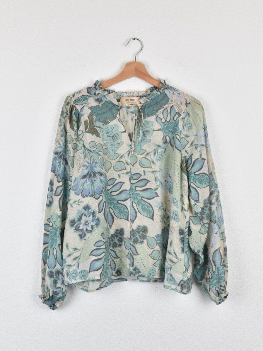 Mos mosh Blusen: Mos Mosh Blusenshirt "Eisa", Gr.XS-S, oversized – Gebraucht aus Nürensdorf von 2ND_STORY