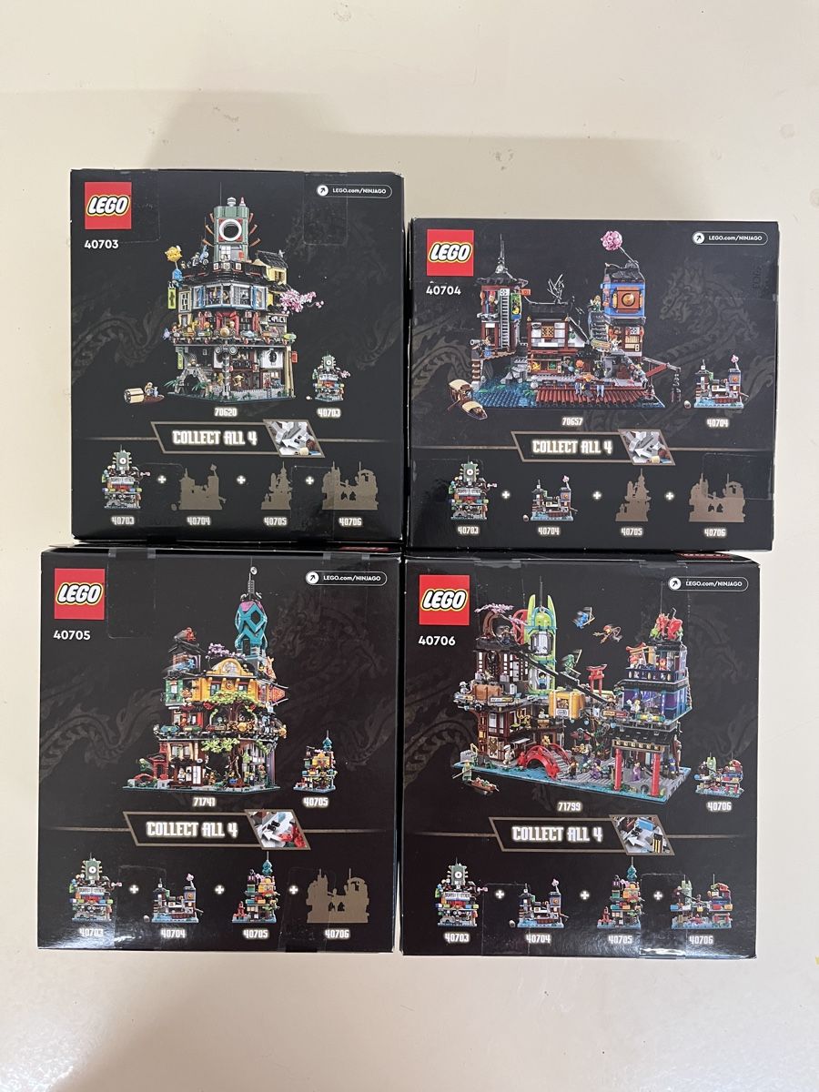 Lego Kit di costruzioni: Konvolut: 70620, 70657, 71741, 71799 + GWP – Nuovo (secondo la descrizione) da Lupsingen venduto da sil_l6wg 9