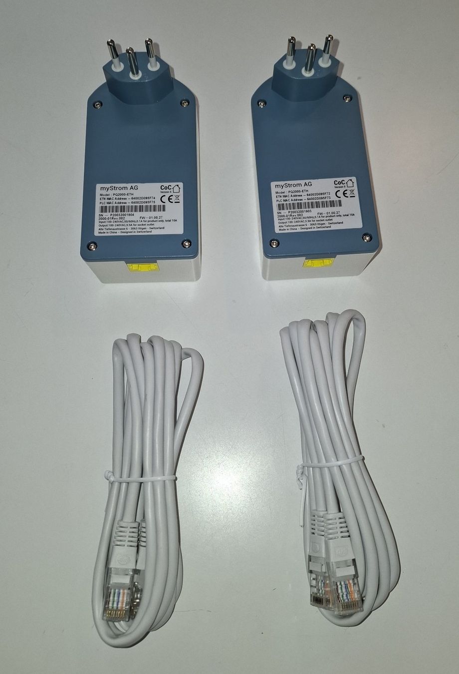 Componenti elettronici: myStrom 2000 Connection Kit PQ2000-ETH – Usato da St. Gallen venduto da WWL 3