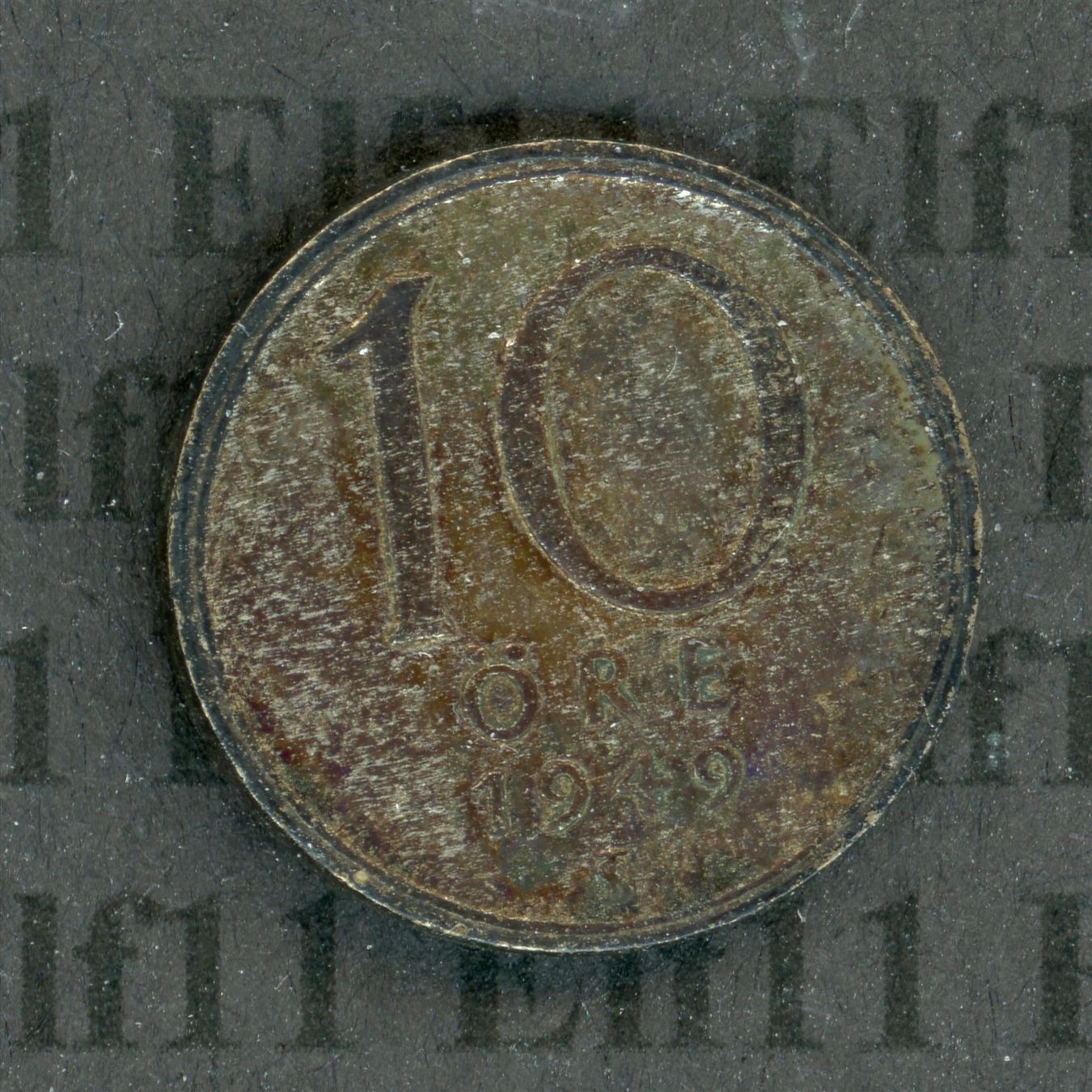 Alle Münzen: SEK___0.10 1949 -vz 10 Öre – Gebraucht aus Widnau von Elf11