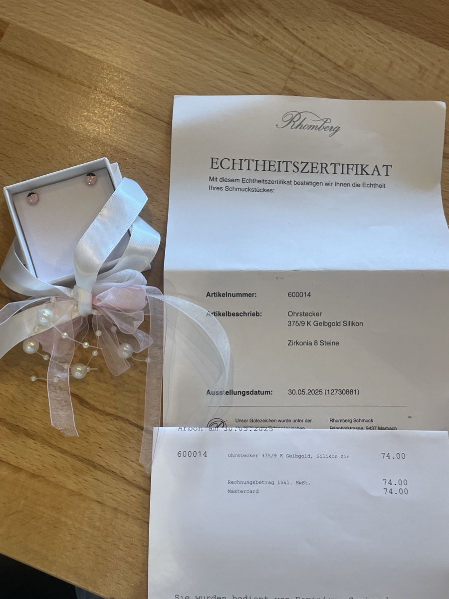 Orecchini pendenti & Orecchini a lobo: Marienkäfer Ohrringe rosa Rhomberg – Usato da Küssnacht am Rigi venduto da Ginger027 3
