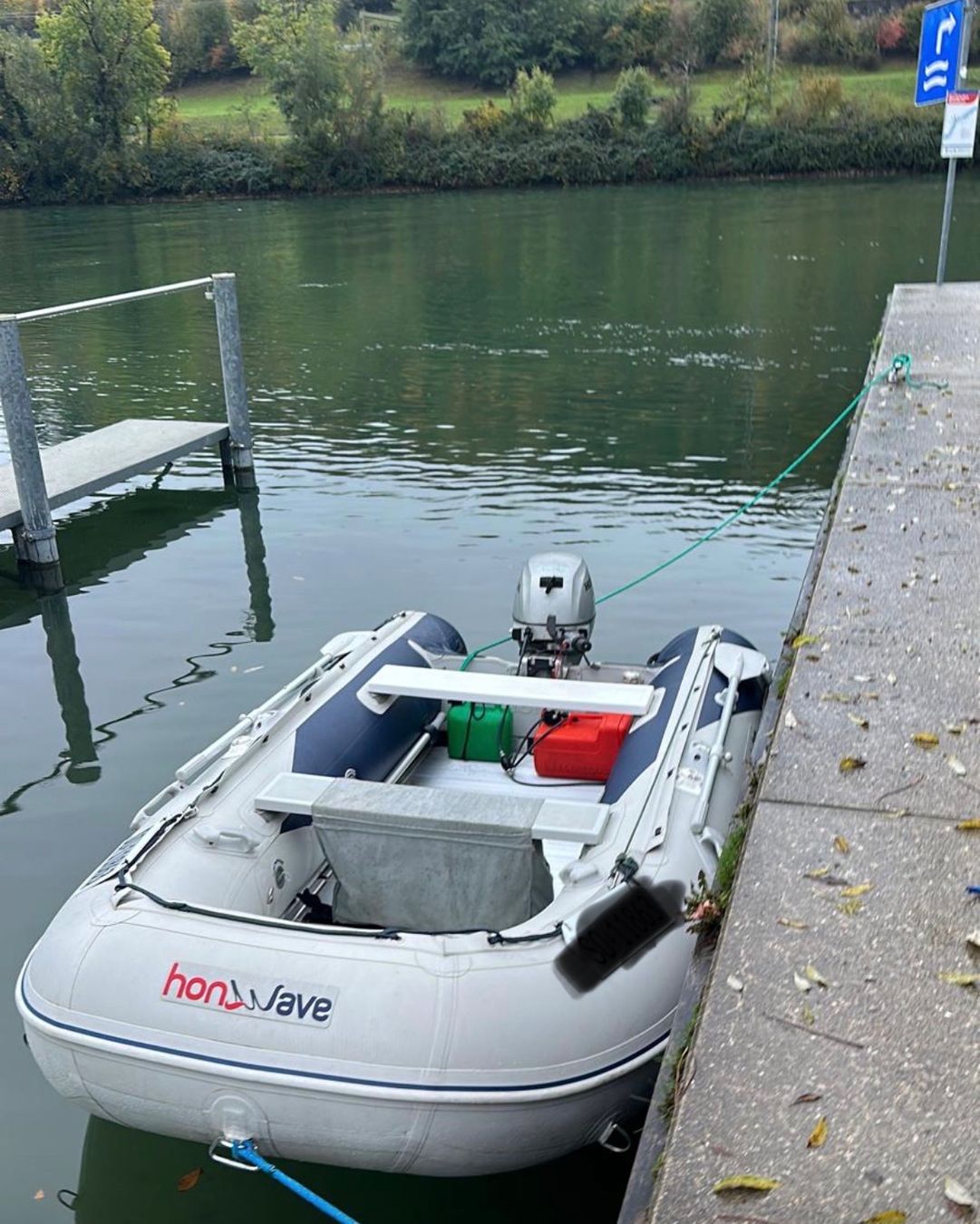Mercury Barche: Schlauchboot Honwave mit Sonnendach und Motor – Usato da Halten venduto da FaRo_84 2