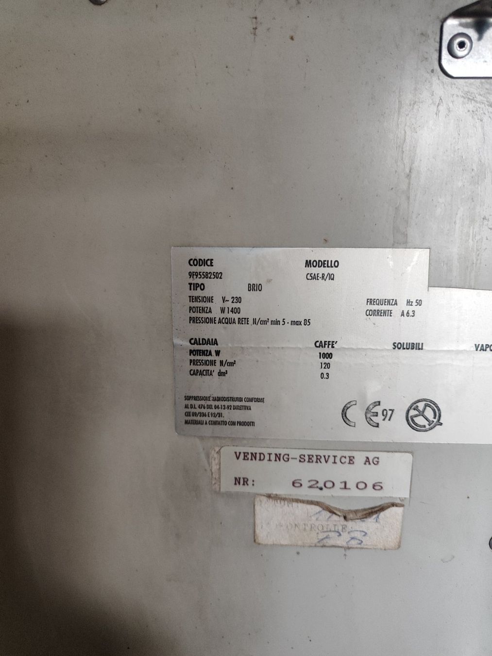Macchine per caffè & Macchine per espresso: Kaffeeautomat, Kaffeevollautomat Standgerät – Usato da schongau venduto da schrauber17 6