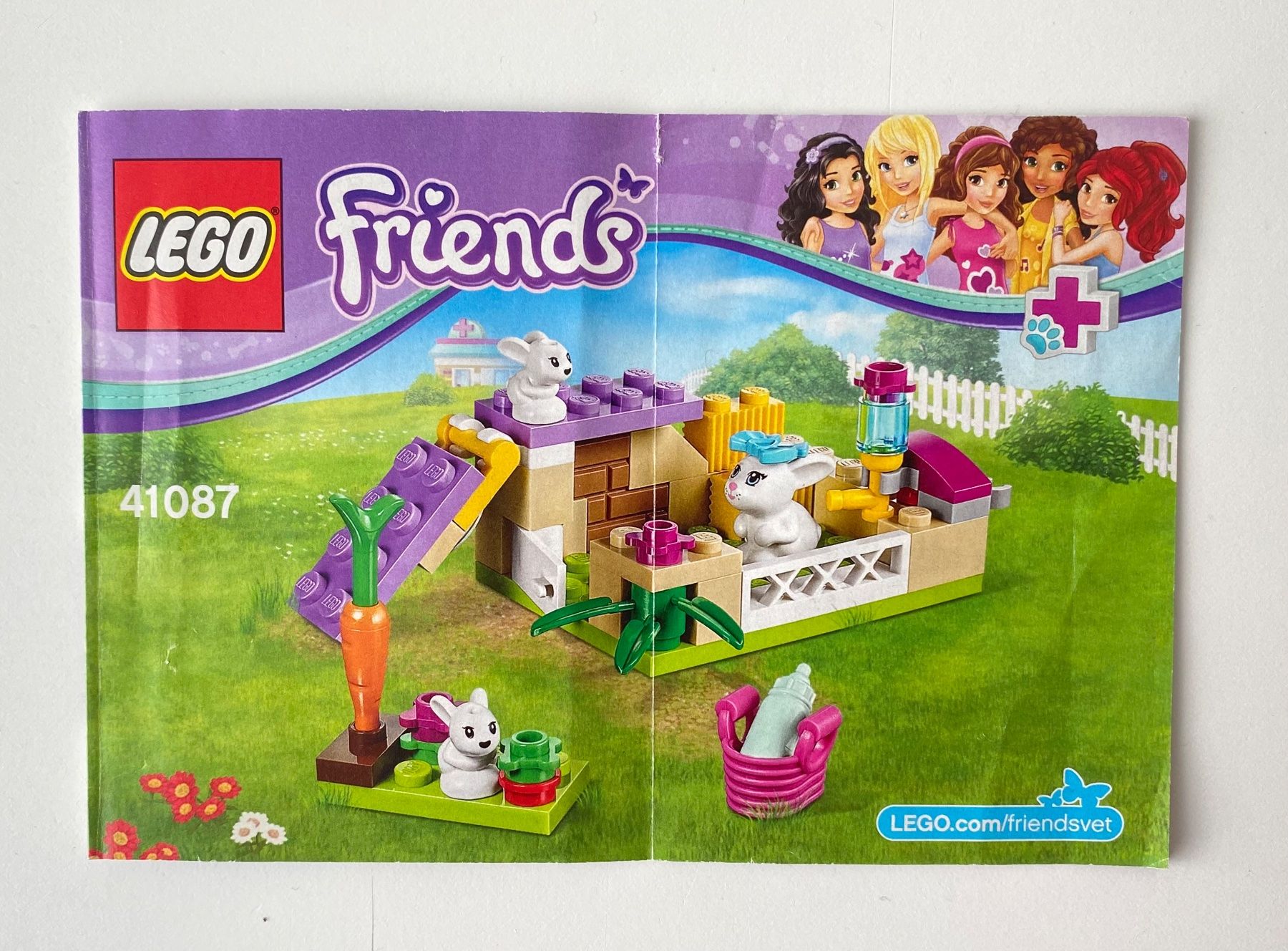 Lego Kit di costruzioni: Lego Friends 41087 - Kaninchenmutter mit Babies – Usato da Mellingen venduto da Lapequenita 2