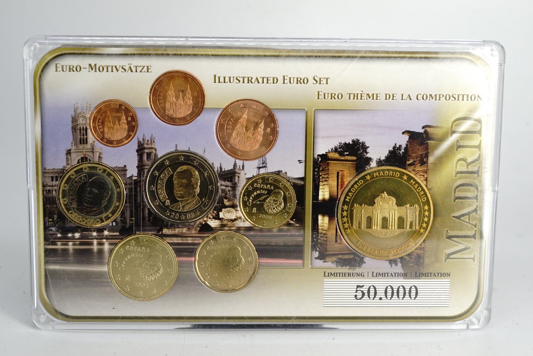 Alle Münzen: Euro Münzsatz Spanien – Gebraucht aus Bischofszell von Blende2