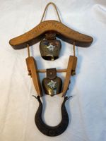 Vintage, kleines Joch mit 2 Treicheln / Obwaldner Verein ZH