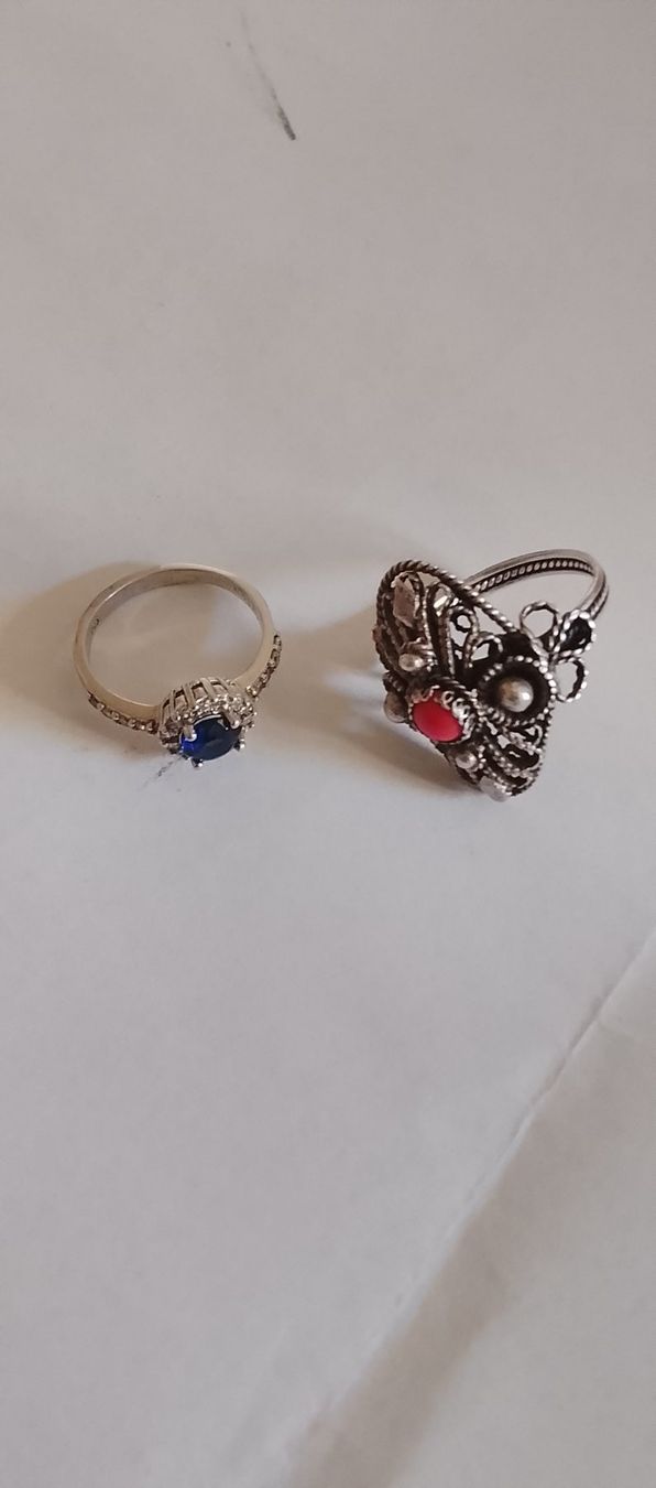 Anelli: Zwei kleine Ringe aus Silber – Usato da Oberriet SG venduto da snj_bjb7 2