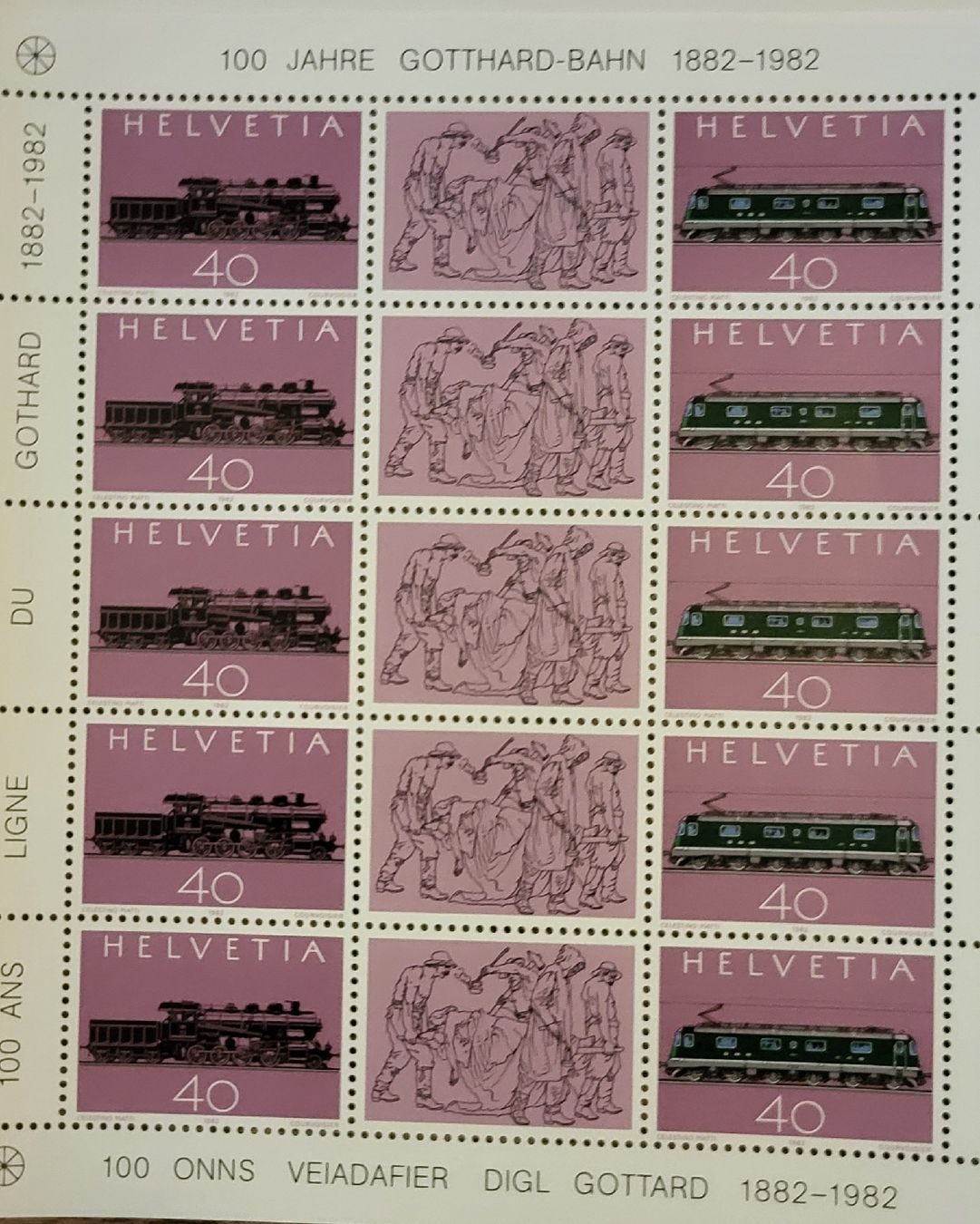 Tutti i francobolli: Frankaturware postfrisch Nennwet.          Fr. 50.-- – Nuovo e nell'imballaggio originale da Thun venduto da harry999 1