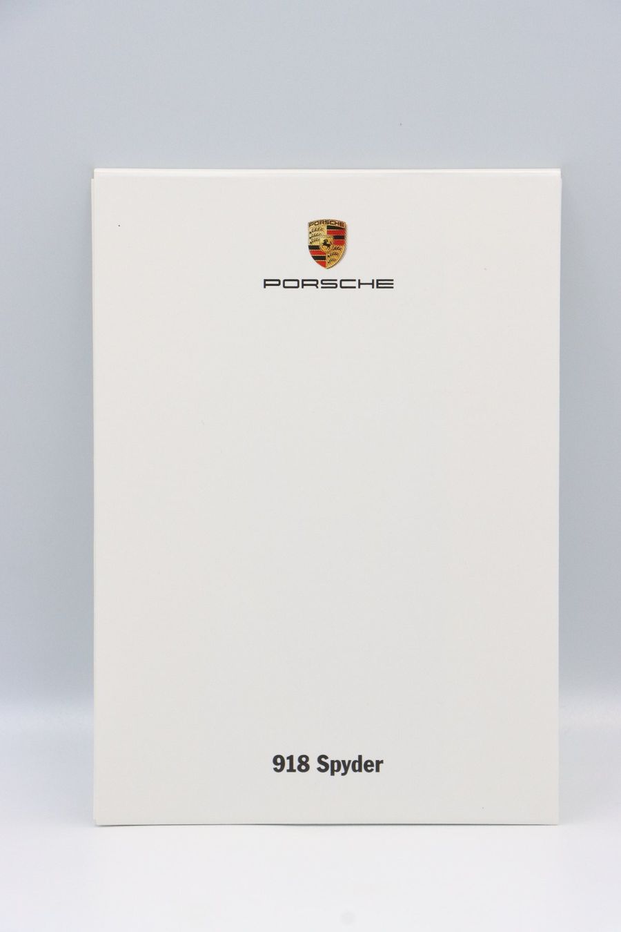 Porsche Documenti: Porsche 918 Spyder 2012 Postkarten / Prospektkarten – Usato da Bühl b.Aarberg venduto da Collectorpassions 1