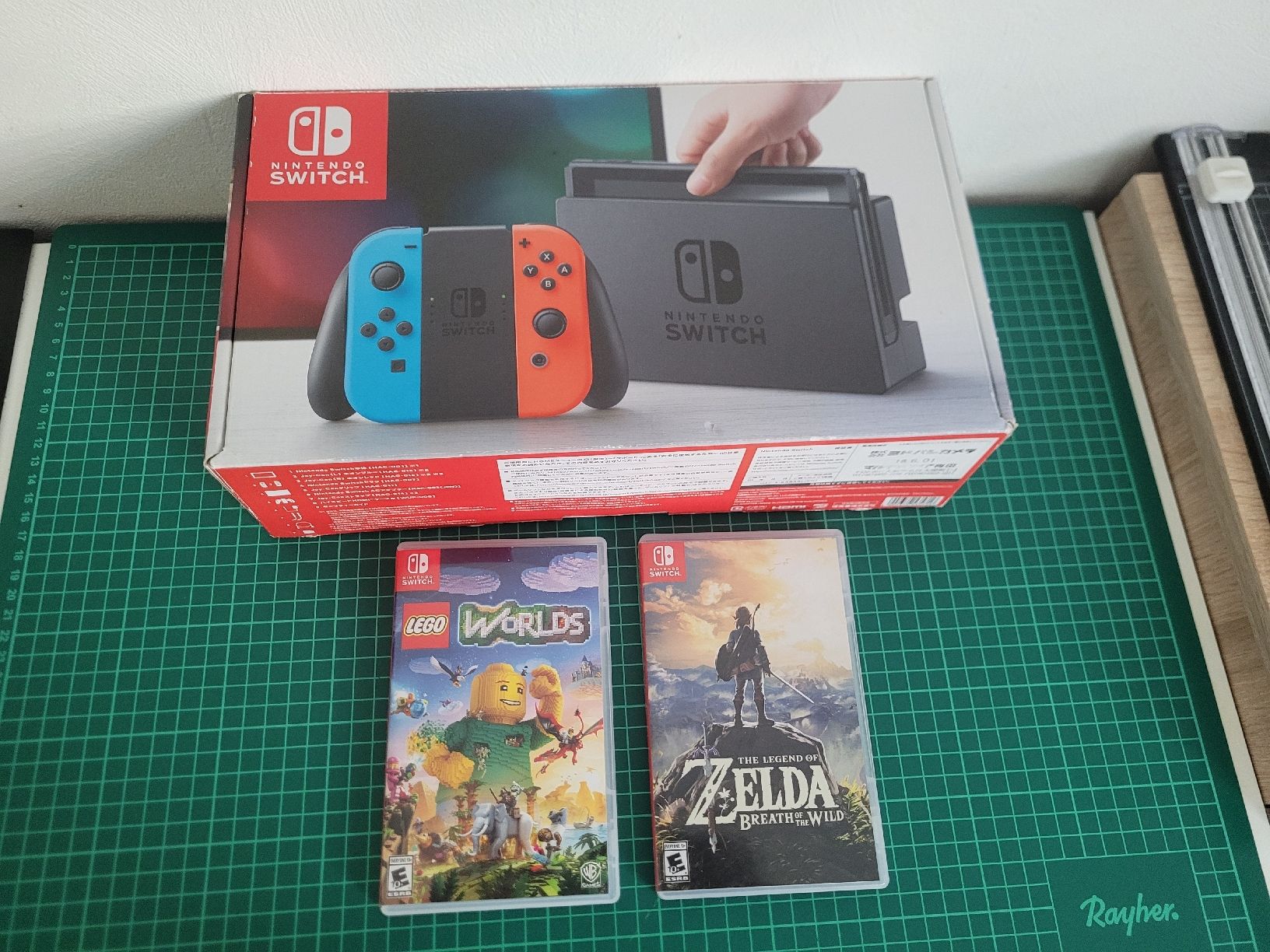 Nintendo Console: Nintendo Switch console with Zelda and LEGO worlds! – Usato da Meyrin venduto da Retro-GZ 6