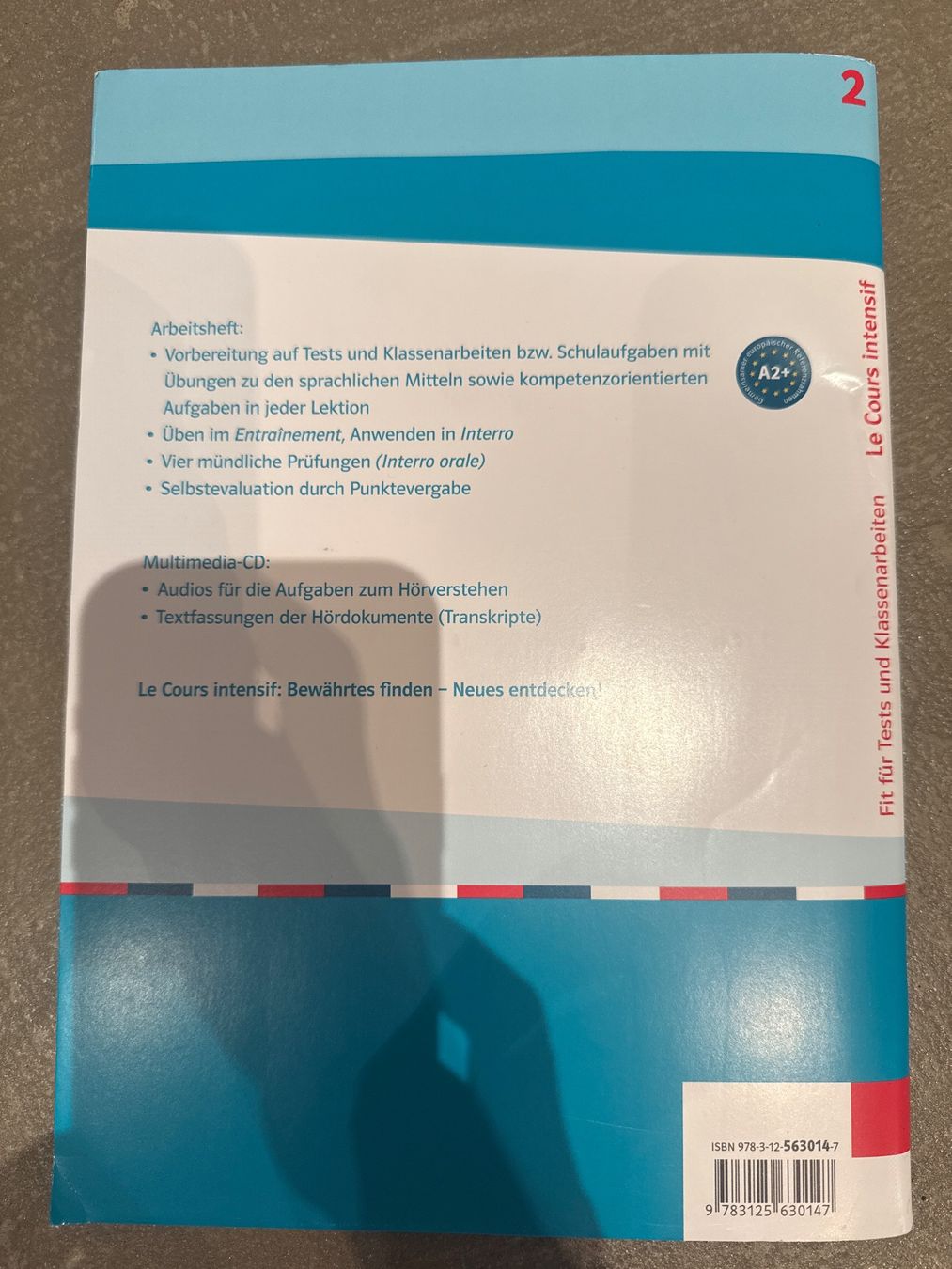 Bücher: Le Cours intensif 2 Lehrbuch. Neu! – Neu (gemäss Beschreibung) aus Schindellegi von butterfly242011 3