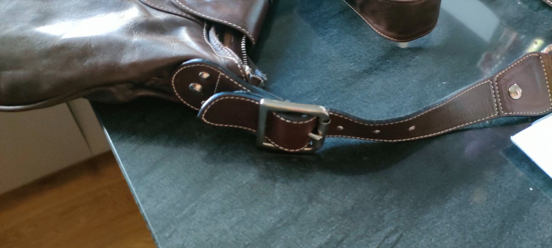Longchamp Borse da donna: Longchamp Tasche Braun – Usato da Richterswil venduto da Auric87 3