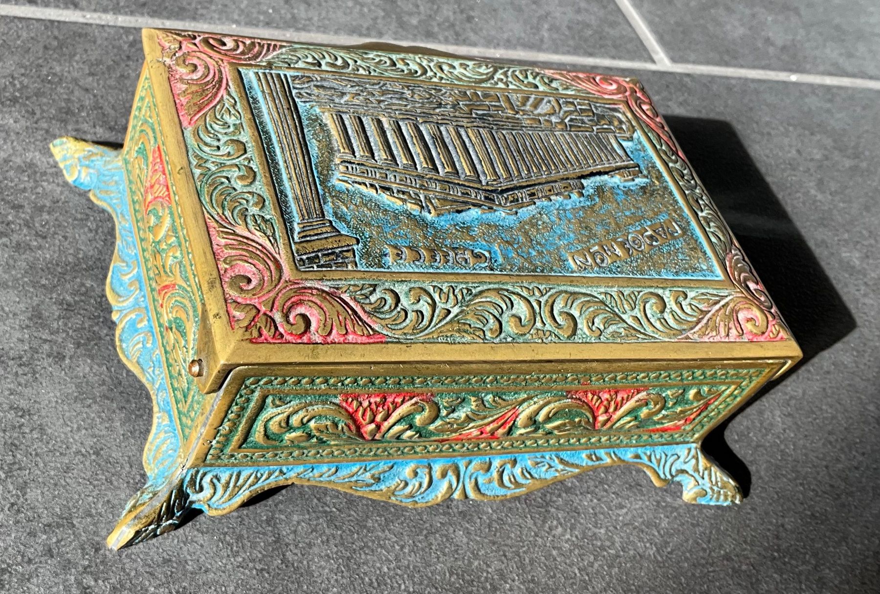 Barattoli: Zigaretten Box, Schatulle, Schachtel antik – Usato da Schaffhausen venduto da Daco5 2