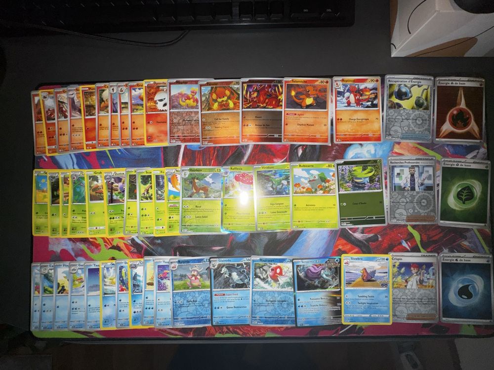 51 cartes / 21 holo - 30 communes (Neu (gemäss Beschreibung)) in ...