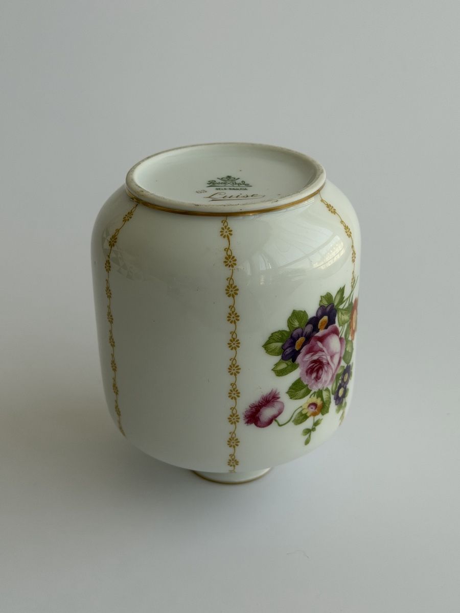Rosenthal Vasen & Gefässe: Vase Rosenthal Luise fleurs et dorures  – Gebraucht aus Genève von mar_nd6c 7