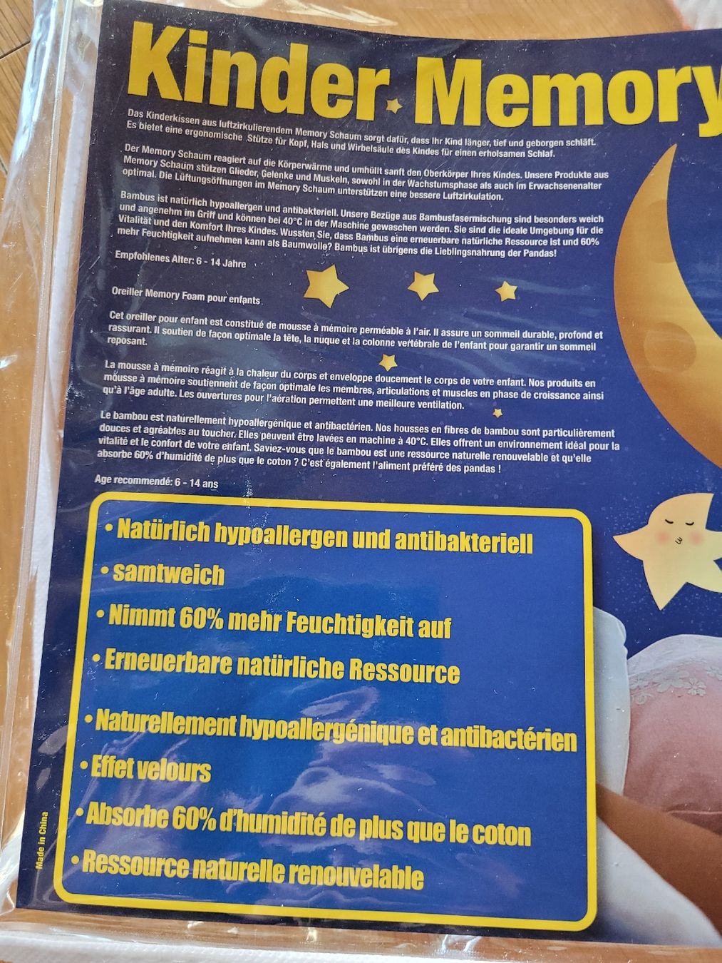 Cuscini: Kinder Memory Foam Kissen – Nuovo (secondo la descrizione) da Menziken venduto da steibis3 3