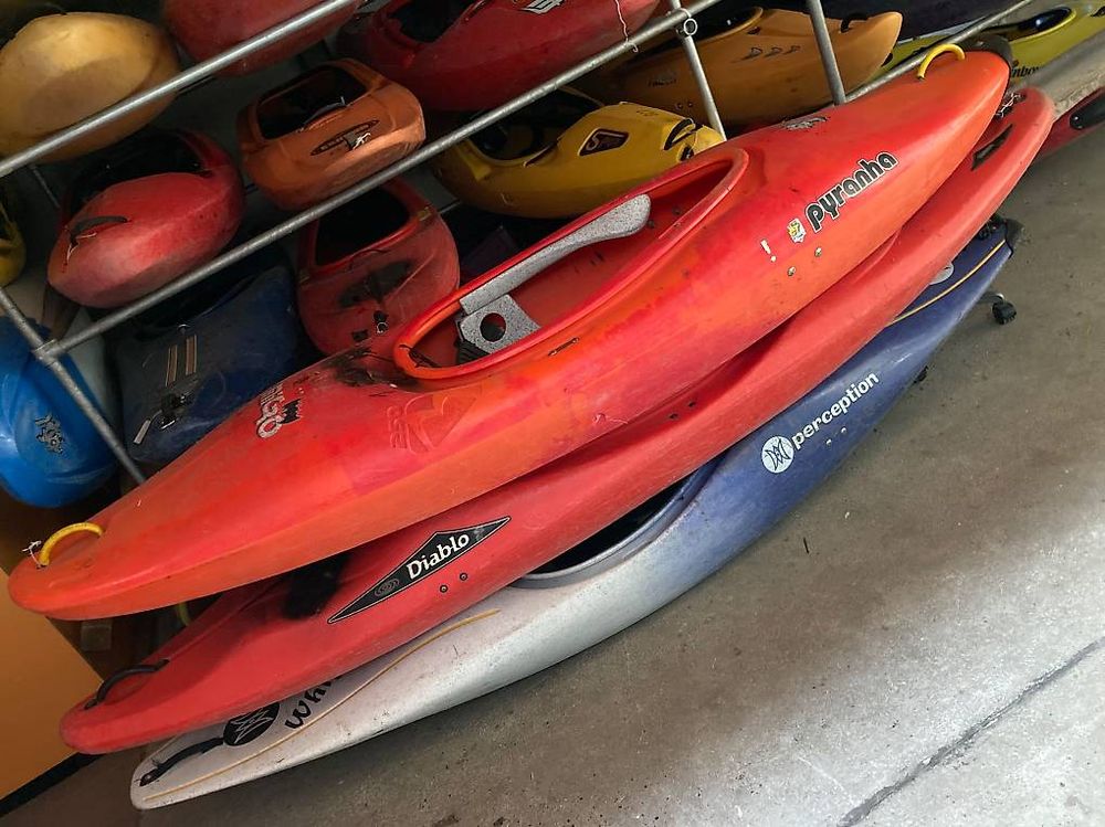 2 Kayak Diablo o Perception (Gebraucht) in Lumino für CHF 60 – nur ...