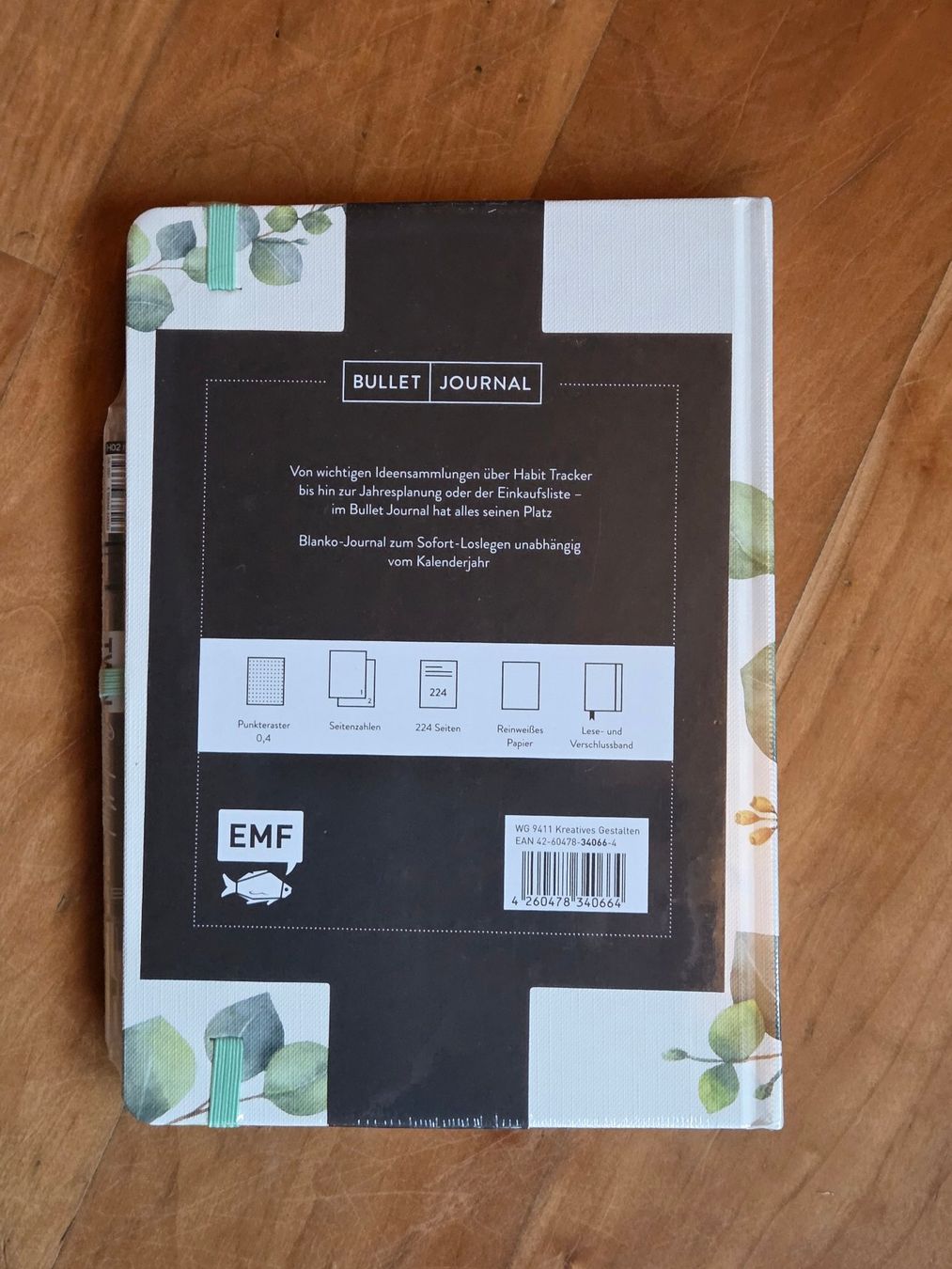 Libri: Bullet / Journal mit Eukalyptus Design – Nuovo e nell'imballaggio originale da St. Gallen venduto da Razoon77 2
