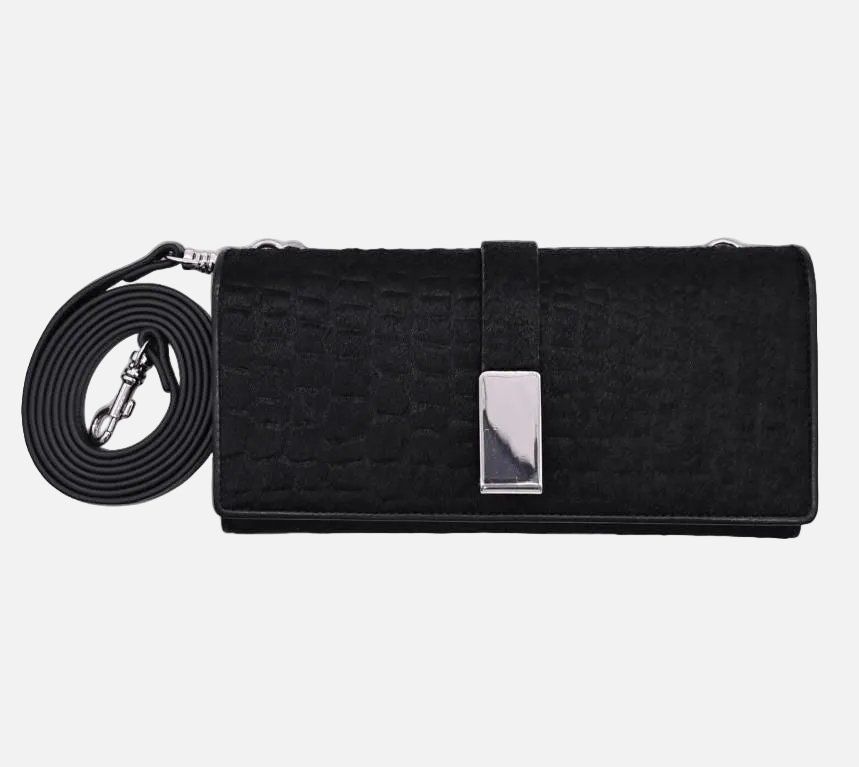 Taschen für Damen: Schwarze  kleine Leder Tasche – Neu und originalverpackt aus Bözberg von sojana 1