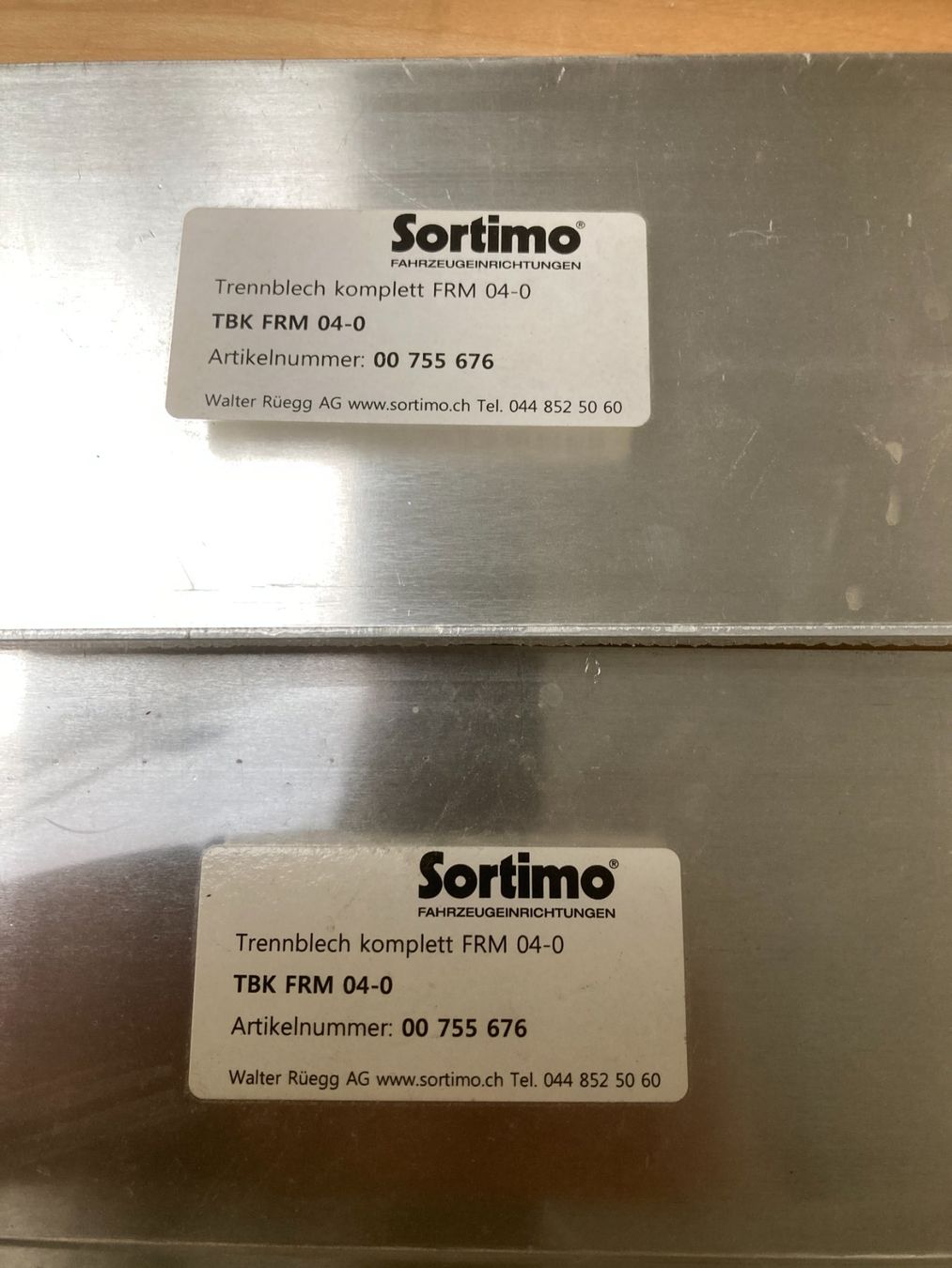 Sortimo Tutti gli attrezzi: 5x Sortimo Trennblech TKB FRM 04-0 neu – Nuovo e nell'imballaggio originale da Cham venduto da WB2223 1