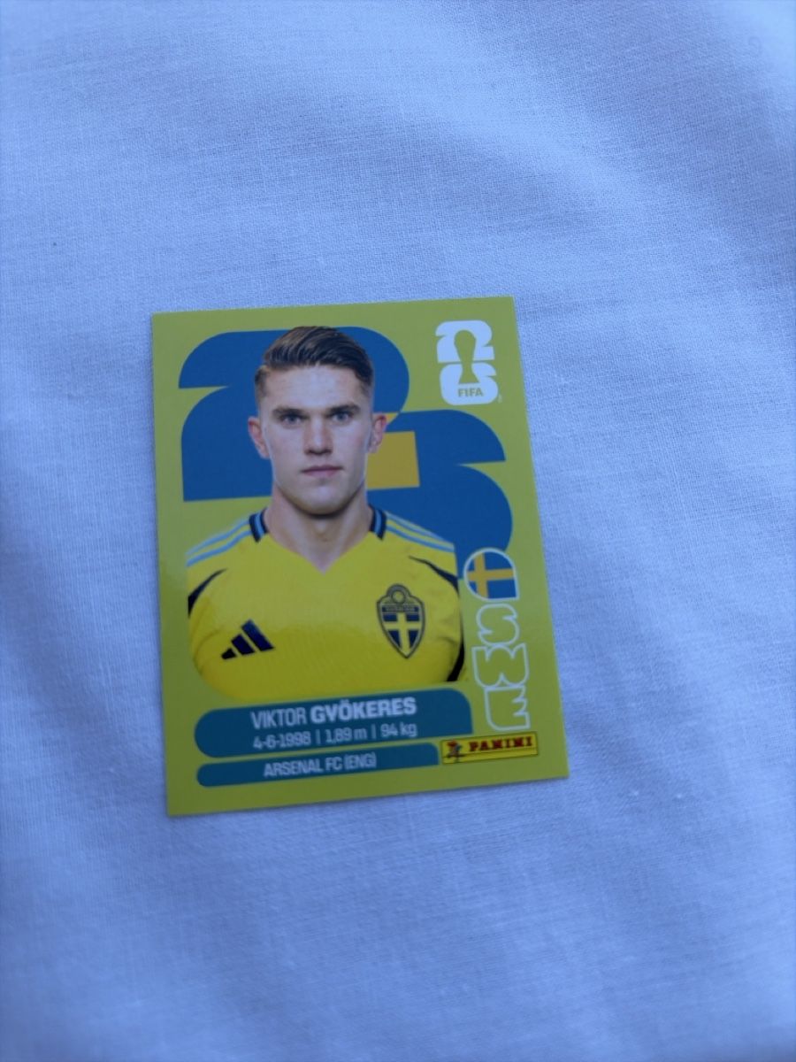 Panini Carte collezionabili: Viktor Gyøkeres – Nuovo (secondo la descrizione) da Dornach venduto da metallbau.ch