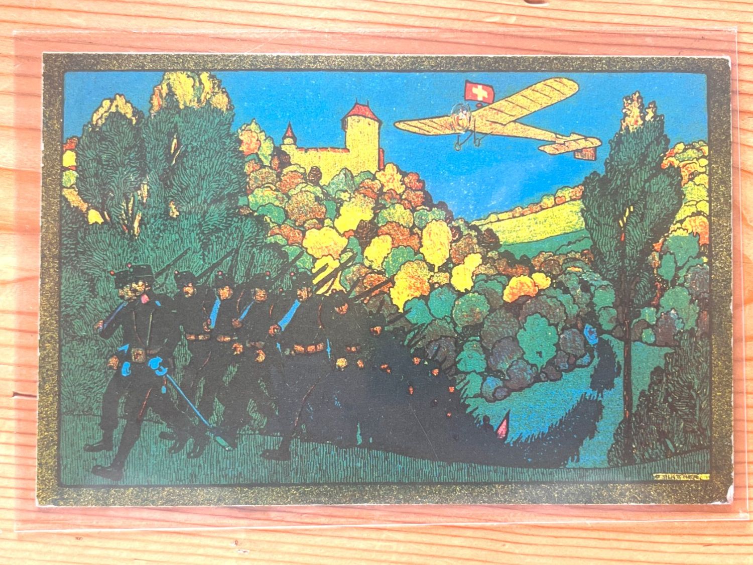 Tutti i francobolli: Schöner Flugpostvorläufer II Basel auf Postkarte – Usato da Bern venduto da myrona 2
