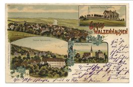 Gruss aus Walzenhausen (AR) Gasthaus Rosenberg - Litho 1904