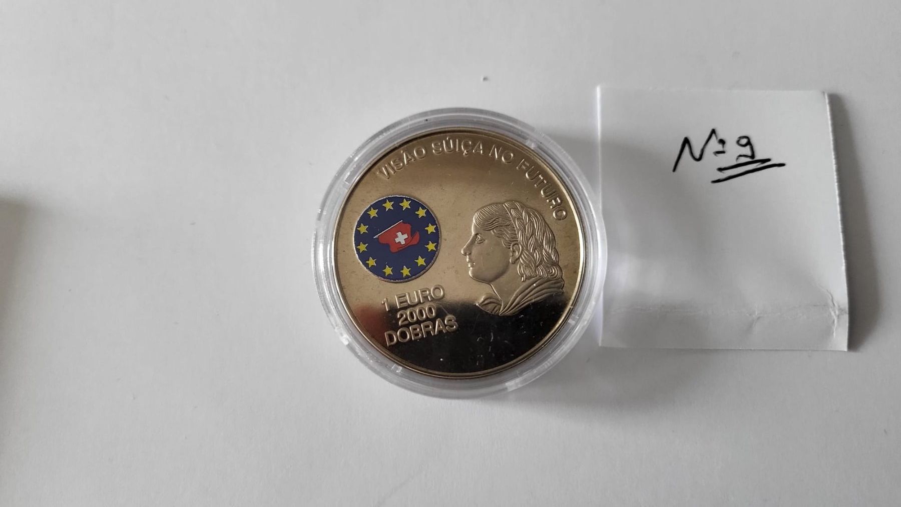 Medaglie: Médaille commémorative Saint Tomé – Usato da Chamoson venduto da Mauritius1 1
