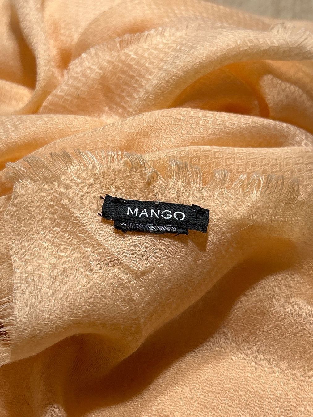 Mango Foulards, Tücher & Schals: Schal aprikose von MANGO – Gebraucht aus Brunnen von Nala2929 4