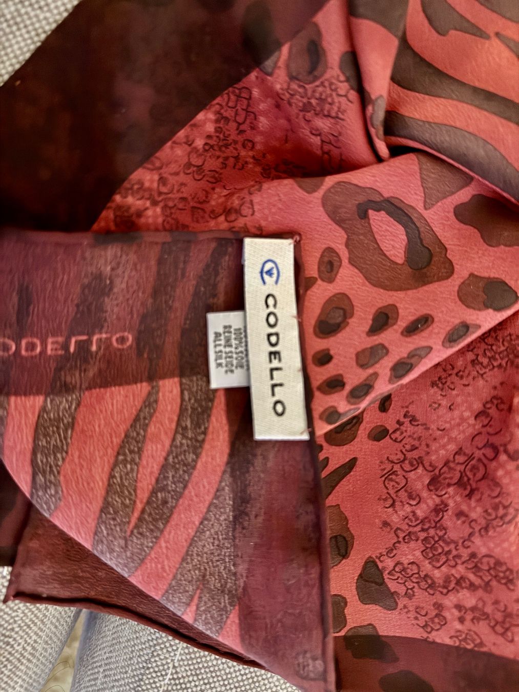Codello Foulard & Sciarpe: Seidetuch CODELLO – Usato da Genève venduto da mar_g5r2 1