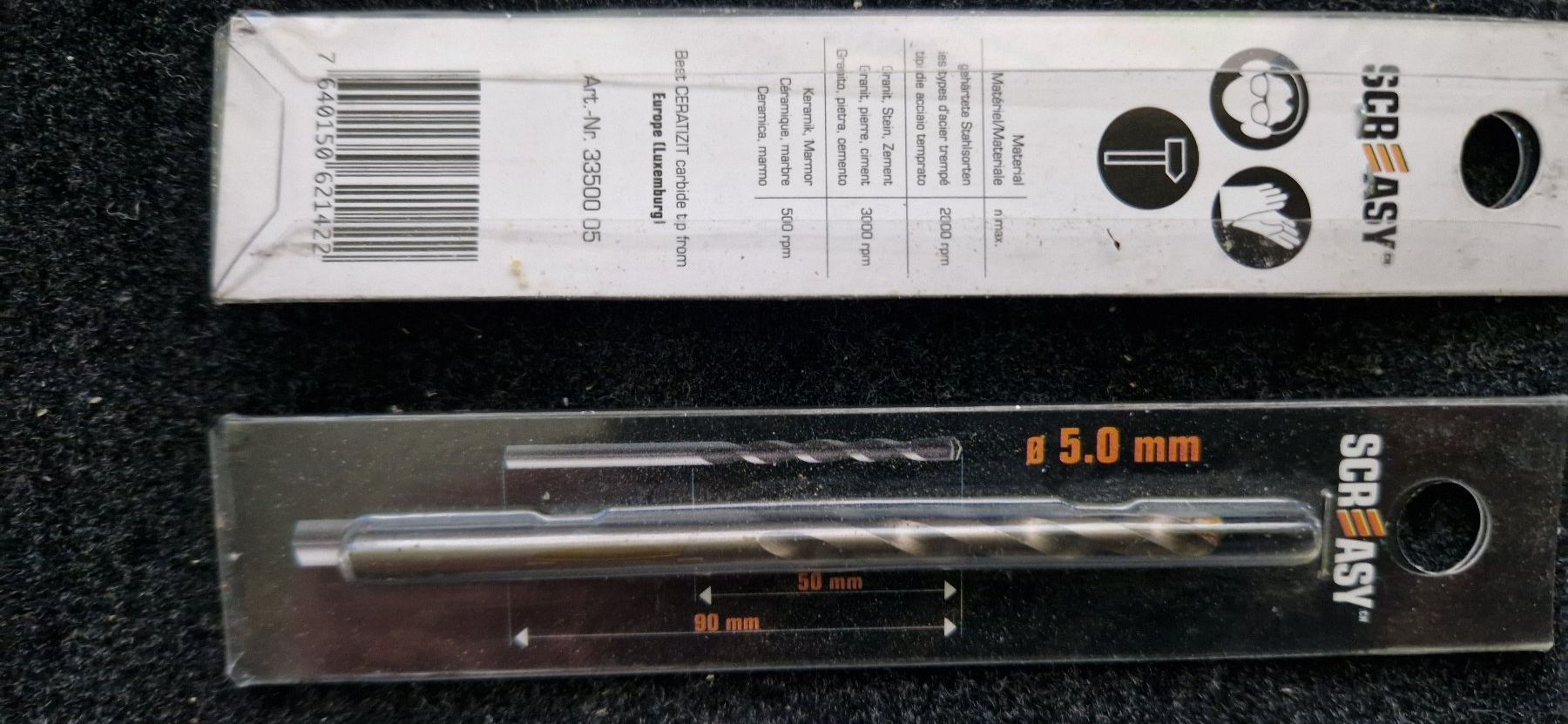 Tutti gli attrezzi: Mèches multi-matériaux 5mm – Nuovo e nell'imballaggio originale da Le Landeron venduto da Isotoxin 1