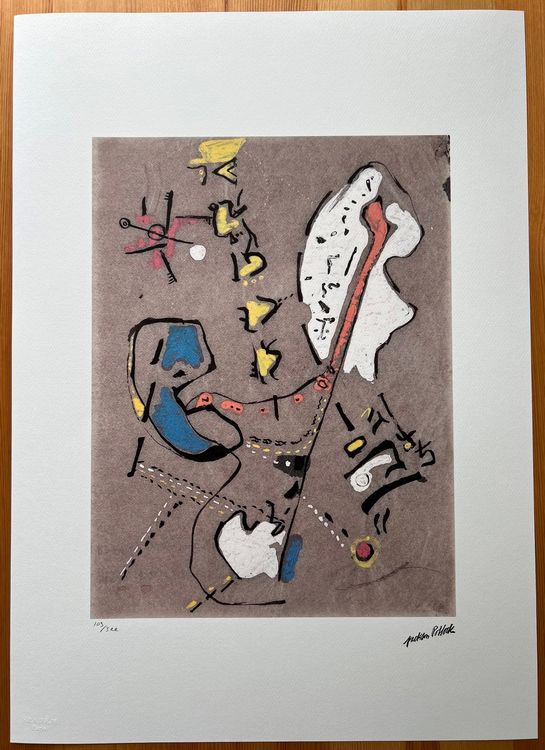 Jackson Pollock « Untitled » 109/300 Kaufen auf Ricardo