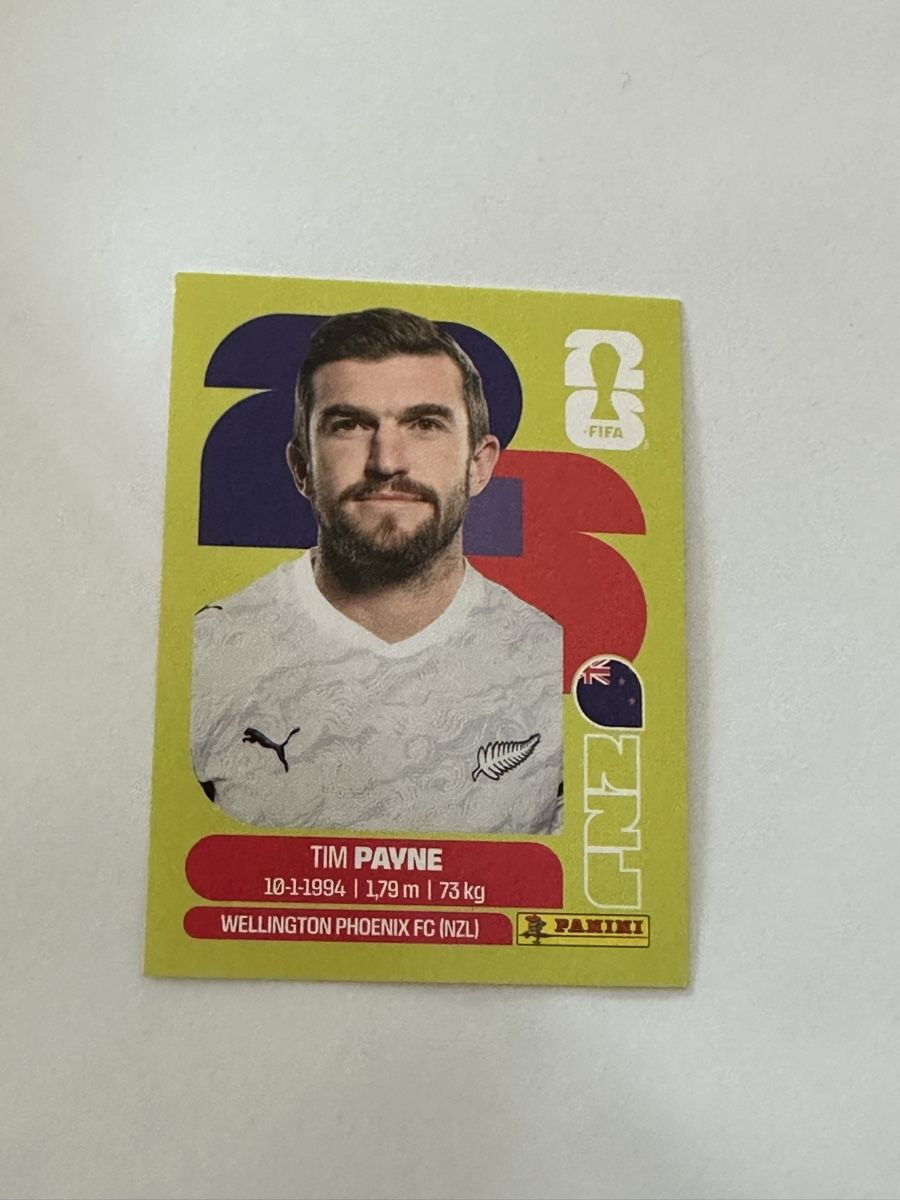 Panini Carte collezionabili: Carte Panini Tim Payne, 2026 – Nuovo (secondo la descrizione) da Montreux venduto da luc_w7cx