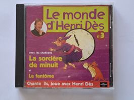 Cd Le monde d'Henri Dès - La sorcière de minuit
