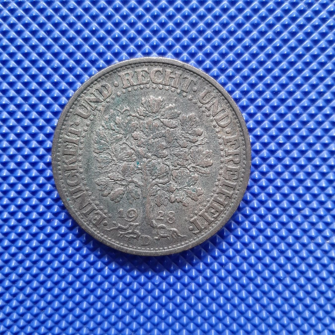 Tutti le monete: 5 Reichsmark 1928 D Eichbaum – Usato da Carouge GE venduto da cecob0909