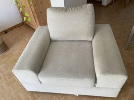 Sessel aus Stoff
